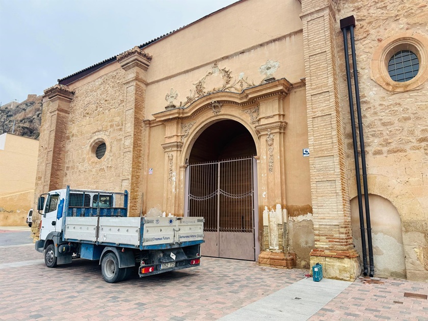 restauración de la iglesia de Lorca