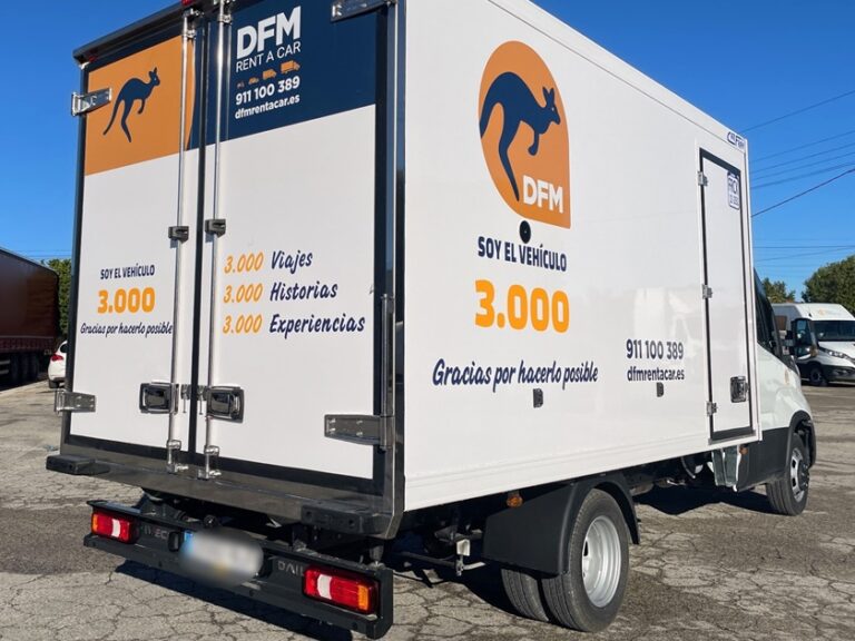 DFM Rent celebra la incorporación del canguro número 3.000 a su flota