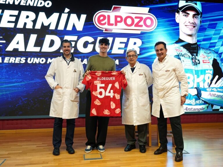 ElPozo ‘ficha’ al piloto murciano Fermín Aldeguer como nuevo embajador