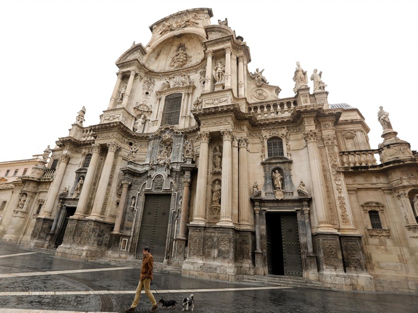 fachada de la Catedral de Murcia ok1